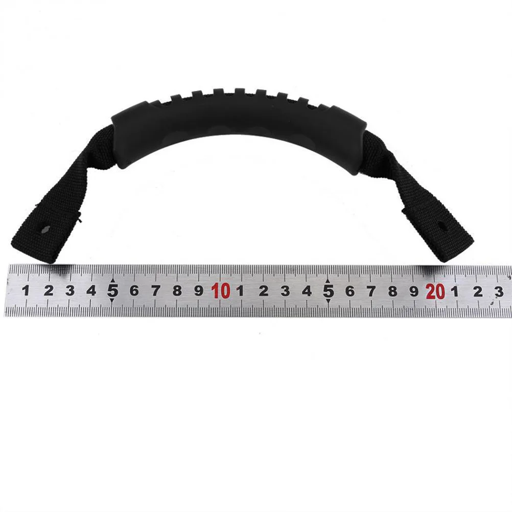 

6Pcs Kayak Carry Handles Black Durable Replacement Rubber Nylon Handle for Canoe Suitcase Luggage Door Accessories