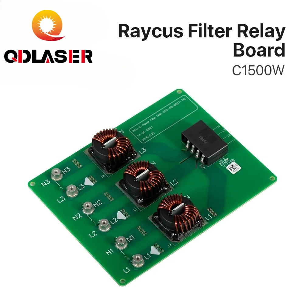 QDLASER 1.5kW Filter Relay Board for Raycus Fiber Laser Source Generator Repair Accessories Parts