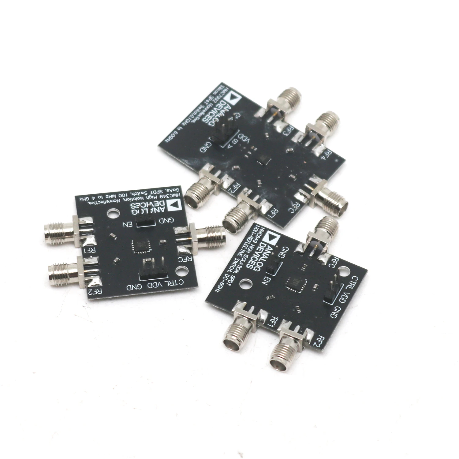 SPDT SP4T RF-Schalter HMC349 HMC849 HMC7992 100MHz~6GHz Modul für Funksignalumschaltung, Testgeräte und ATE-Systeme – Detail 6