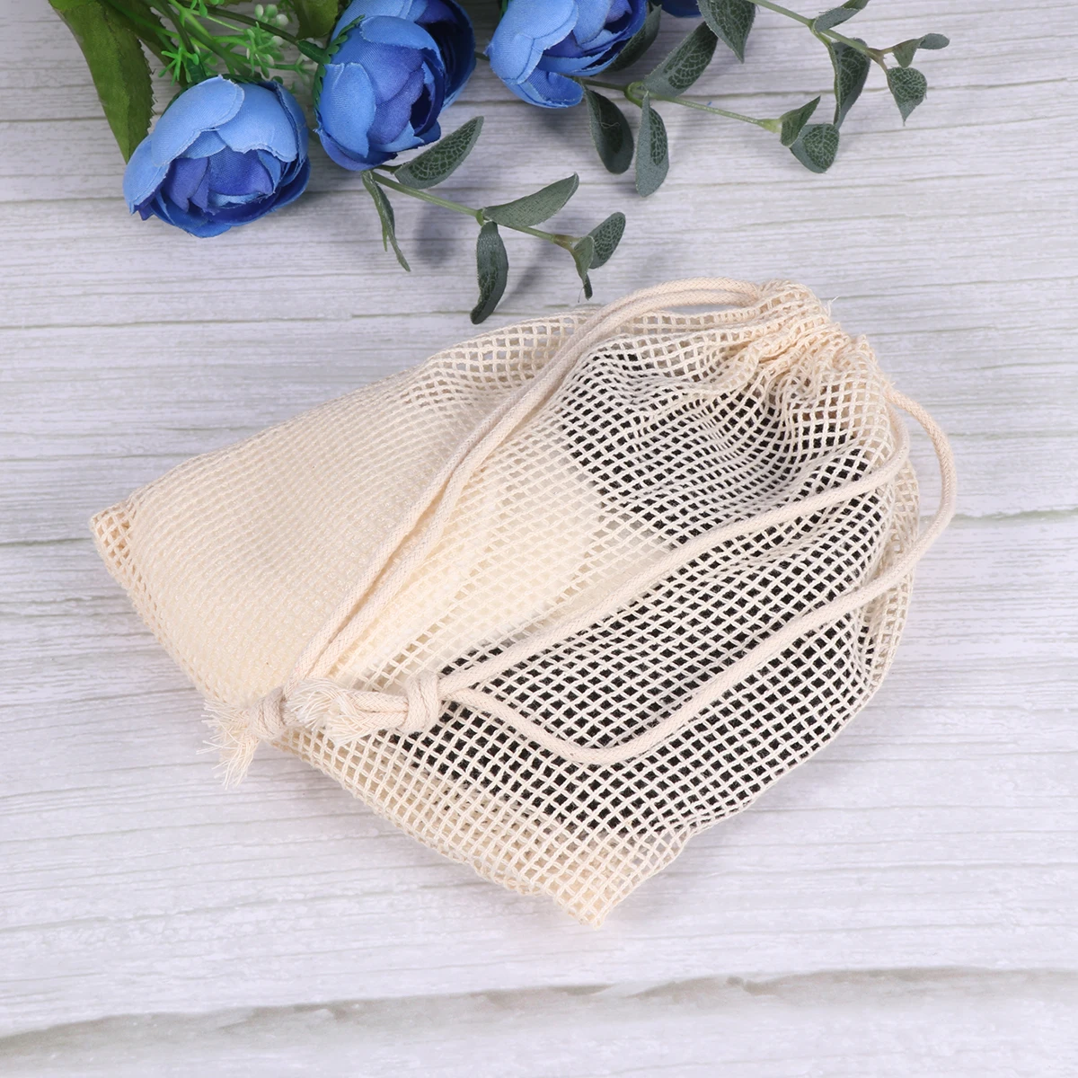 

12pcs Bamboo Fiber Cleansing Pad Soft Premium Makeup Remover Powder Puff Reusable Face Cleaning Pads Safe Skin Practical Use