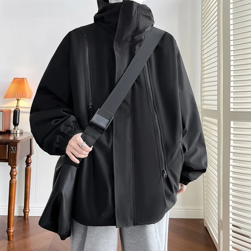 

Мужская функциональная куртка-трансформер VIIOW American Style 2023: Новинка осенне-зимнего сезона, хлопковое пальто свободного кроя для молодежи, модная модель