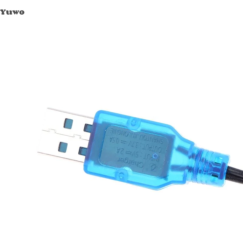 [W3C] USB Charger Cable For 3.7V 400mA Lithium Battery Charger SM-2P Forward Plug Electric Toy With 60CM USB Charging Cable