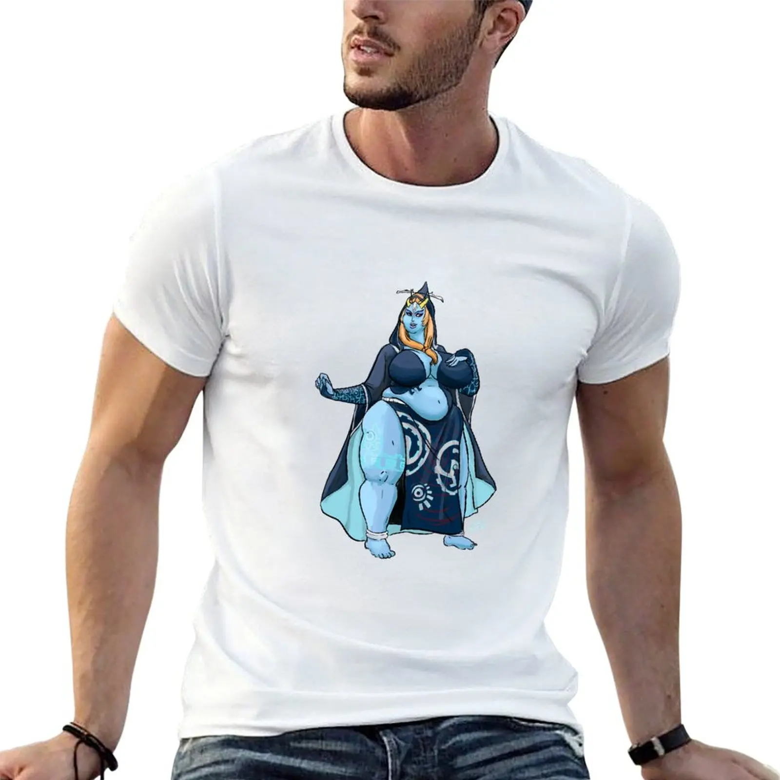 Camiseta Princess of Twilight, talla grande, informal, de manga corta