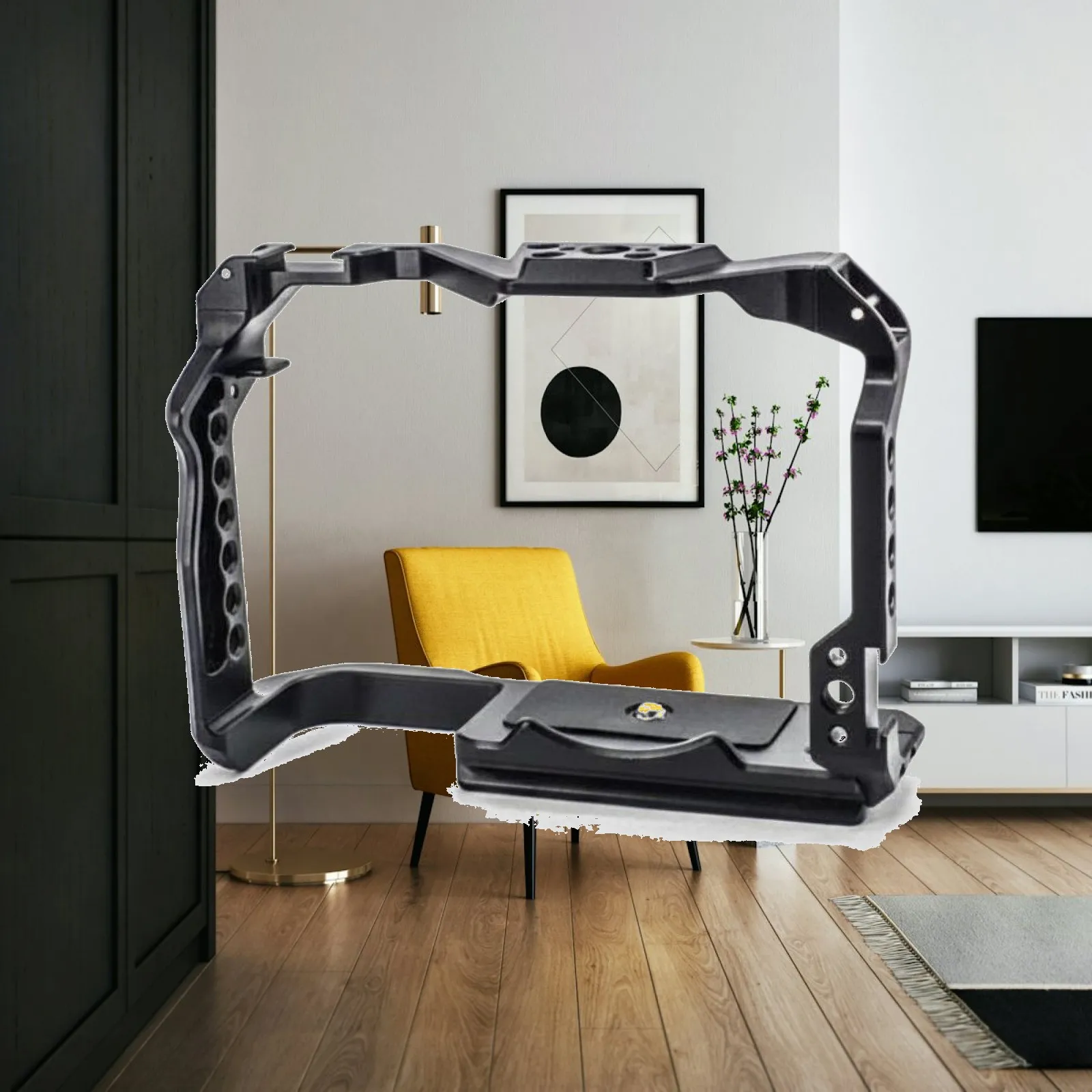 Aluminum Camera Cage for Canon EOS R8 Rig Case for Video Shooting Protective Bumper Frame