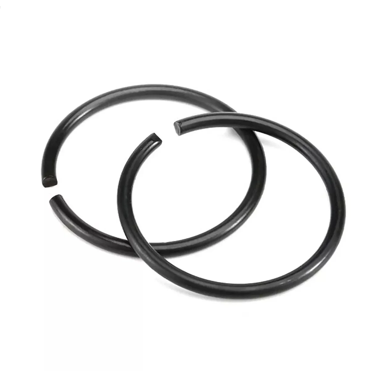 M4 to M140 GB895.2 Retaining Rings Round Wire Circlip Clip for Shaft Snap Ring 70Mn Manganese Steel