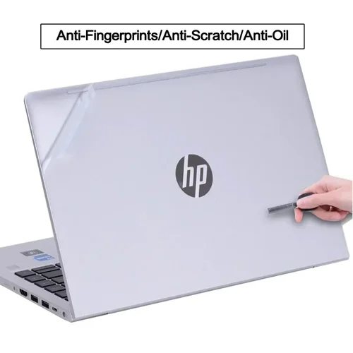 Imagen 2 del producto Pegatina de vinilo precortada antihuellas para ordenador portátil, película protectora para HP Probook 2023 2022 445 440 G10 G9 G8 G7 G6 430 455 450