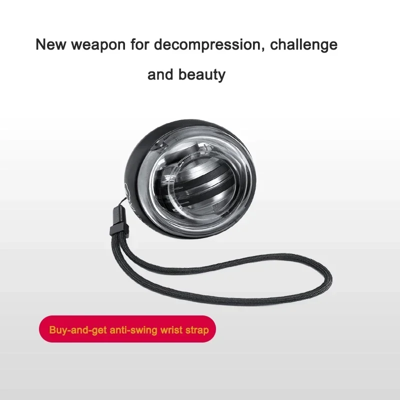

Upgrade New Wrist Ball Professional Decompression Tool For Daily Arm Exercises Colorful Wrist Ball Zinc Alloy Electroplated Ball