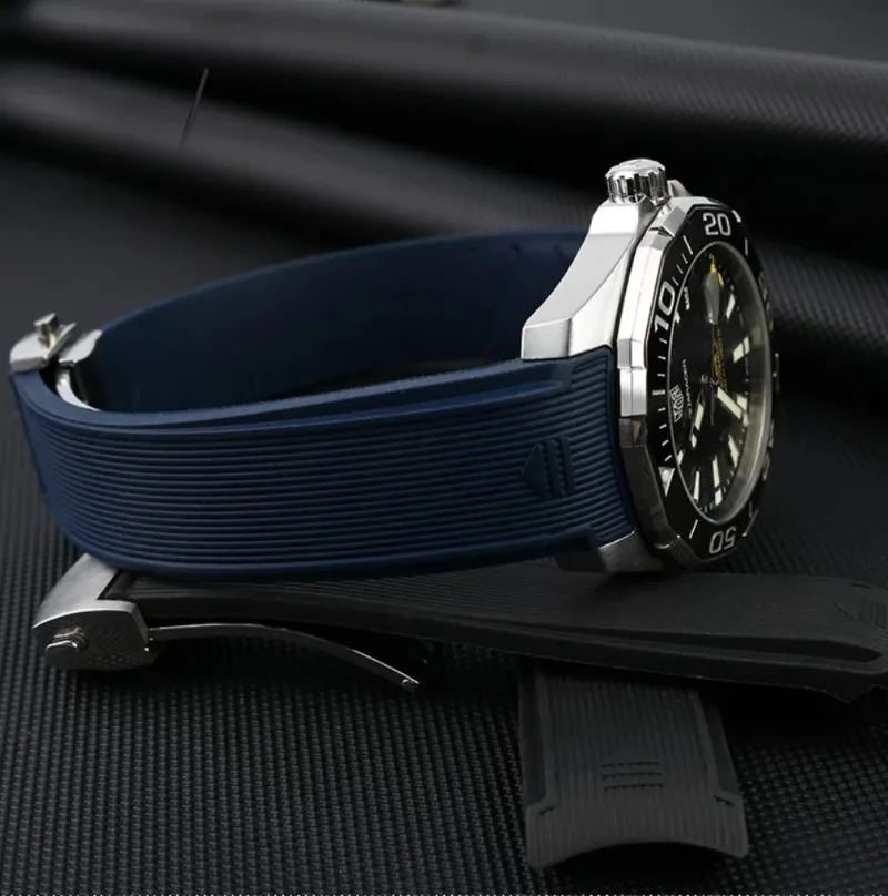 20mm 22mm ラバーストラップ、タグ・ホイヤー コンセプト F1 シリコン レーシング アクアレーサー 300 TAG カレラ アーク ラバーストラップに最適