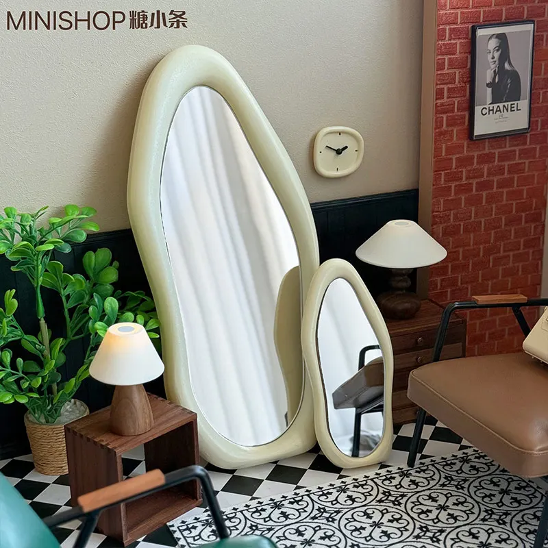 

1/6 1/12 Miniatures Modern Dressing Mirror Doll House Model Furniture Accessories Bjd Ob11 Gsc Blyth Soldier Lol Scene Props Toy