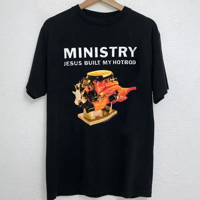 Ministry Tour Rock Band Concert Music Black All Size T Shirt