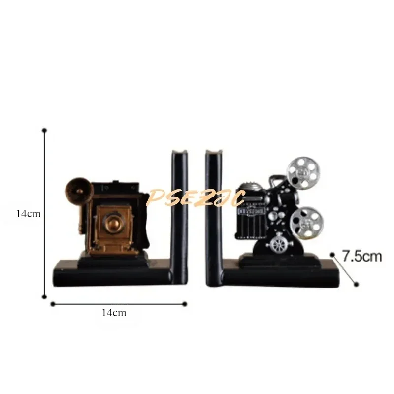 Creative Retro Camera Design Portable Bookshelf Office Handicraft Decorations home decor