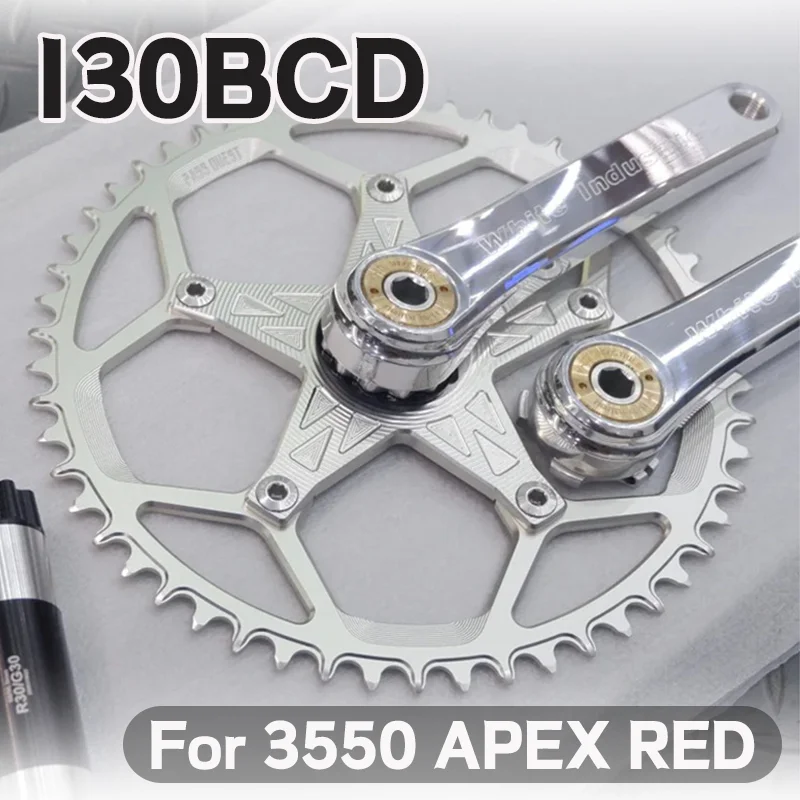 

Звездочка Crown 130bcd 130 Bcd 5 болтов Big Star для велосипеда для 3550 Apex Red Hollowtech Mtb с одной звездочкой 12 В Велосипедный лоток