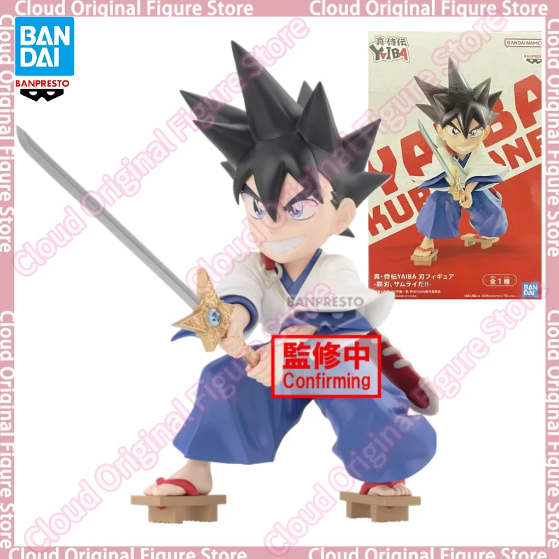 

In Stock 100% Original BANDAI BANPRESTO Shin Samurai-den Yaiba - Kurogane Collection Series Model Cartoon Character Garage Toys