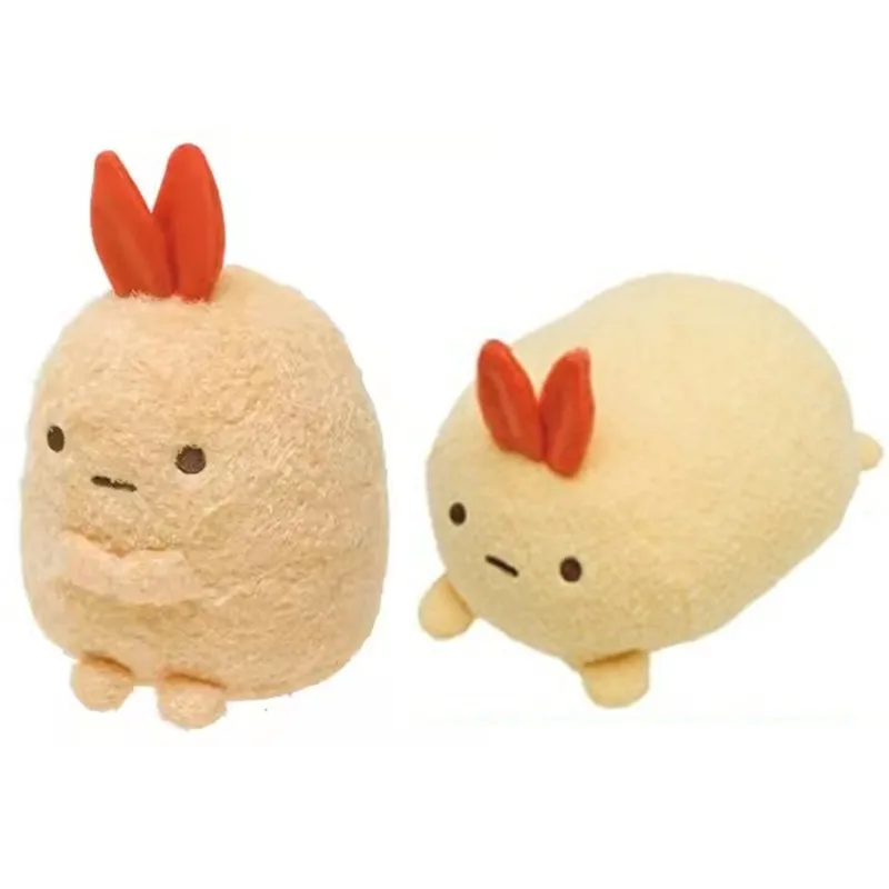 New Kawaii Cute Sumikko Gurashi  Shrimp Fly Tail Plush Pillow Cushion Kids Stuffed Toys For Children 30CM