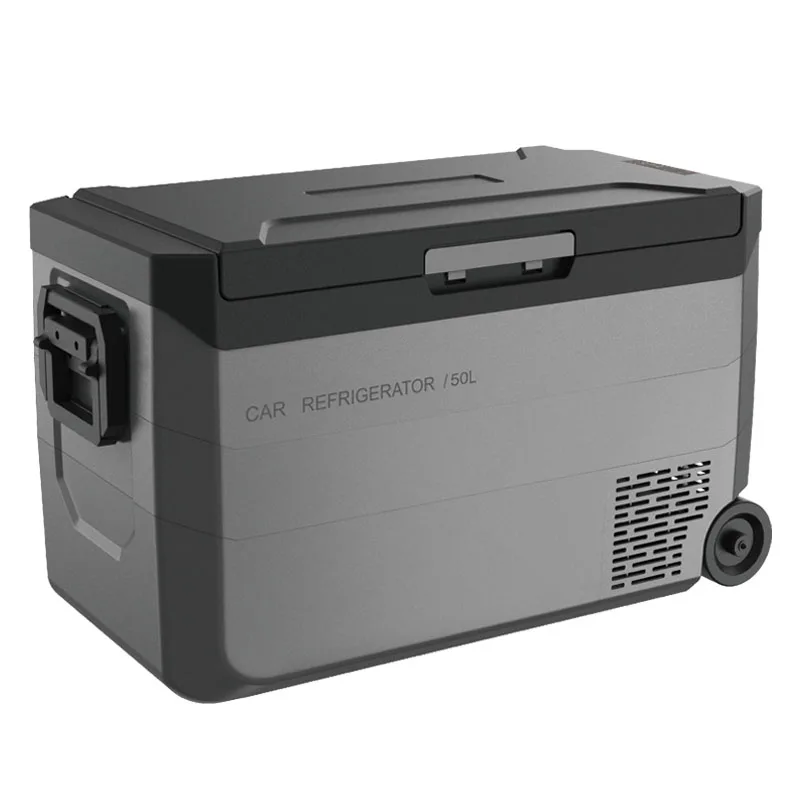 Mini refrigerador para coche AC/DC, para acampar al aire libre, RV, navegación, congelador portátil para coche, frigoríficos para coche, pesca de plástico, 60 grados en inglés, 3 240