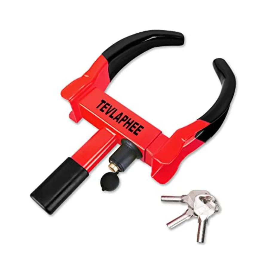 

Universal Wheel Lock Heavy Duty Security Trailer Wheel Lock Anti Theft Wheel Locks for Cars SUV Camper Motorcycle Trailer Great