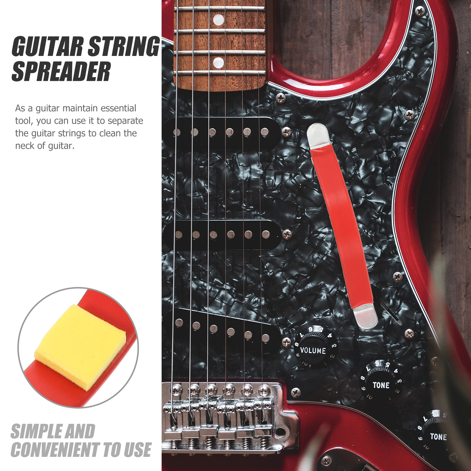 

Strings Spreader Tool Metal Divider For Guitar Repair Cleaning Fret Work Luthier Supplies Guitar Accessories Bass Tools String