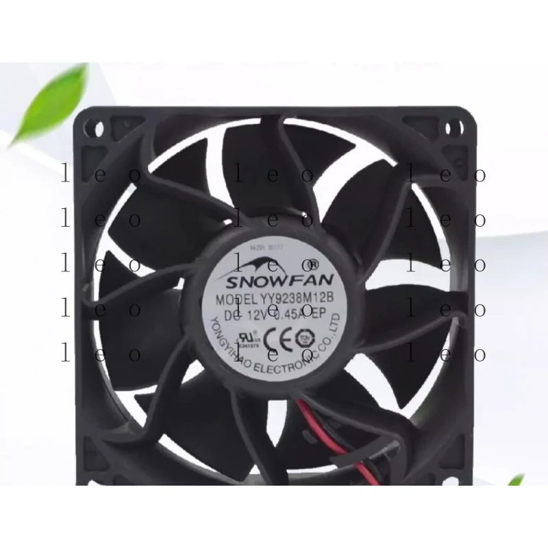 

GG YY9238M12B DC12V 0.45A 2-Wire Cooling Fan