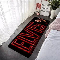 Foot Carpets Entrance Doormat E-Elvis Hallwy Cartpet Living Room Rugs Bathroom Rug Floor Mats Non-slip Bedside Mat Home Decor