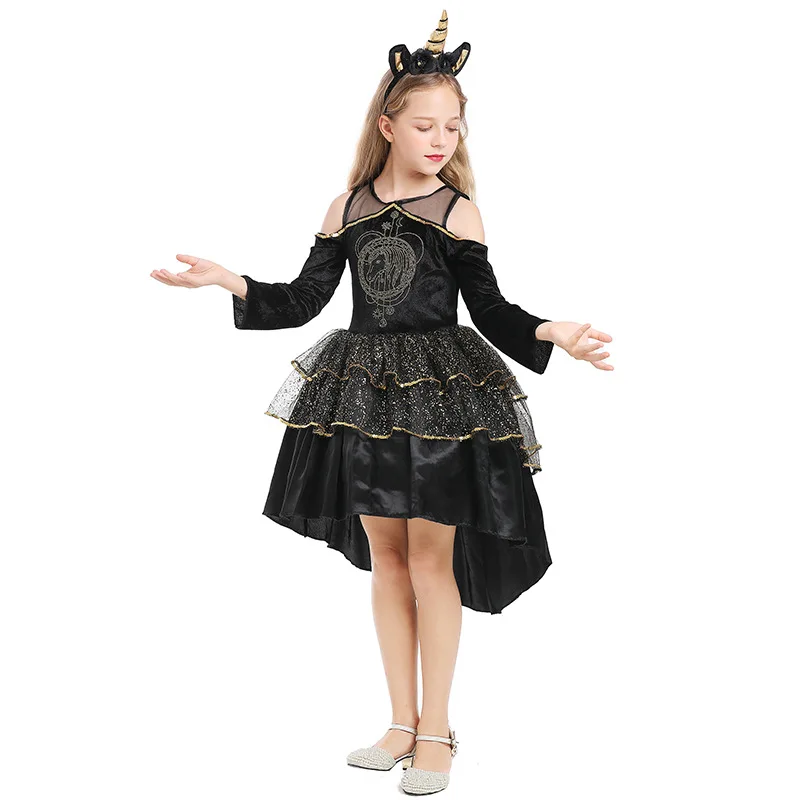 

Halloween Children Cosplay Unicorn Girl Show Costume