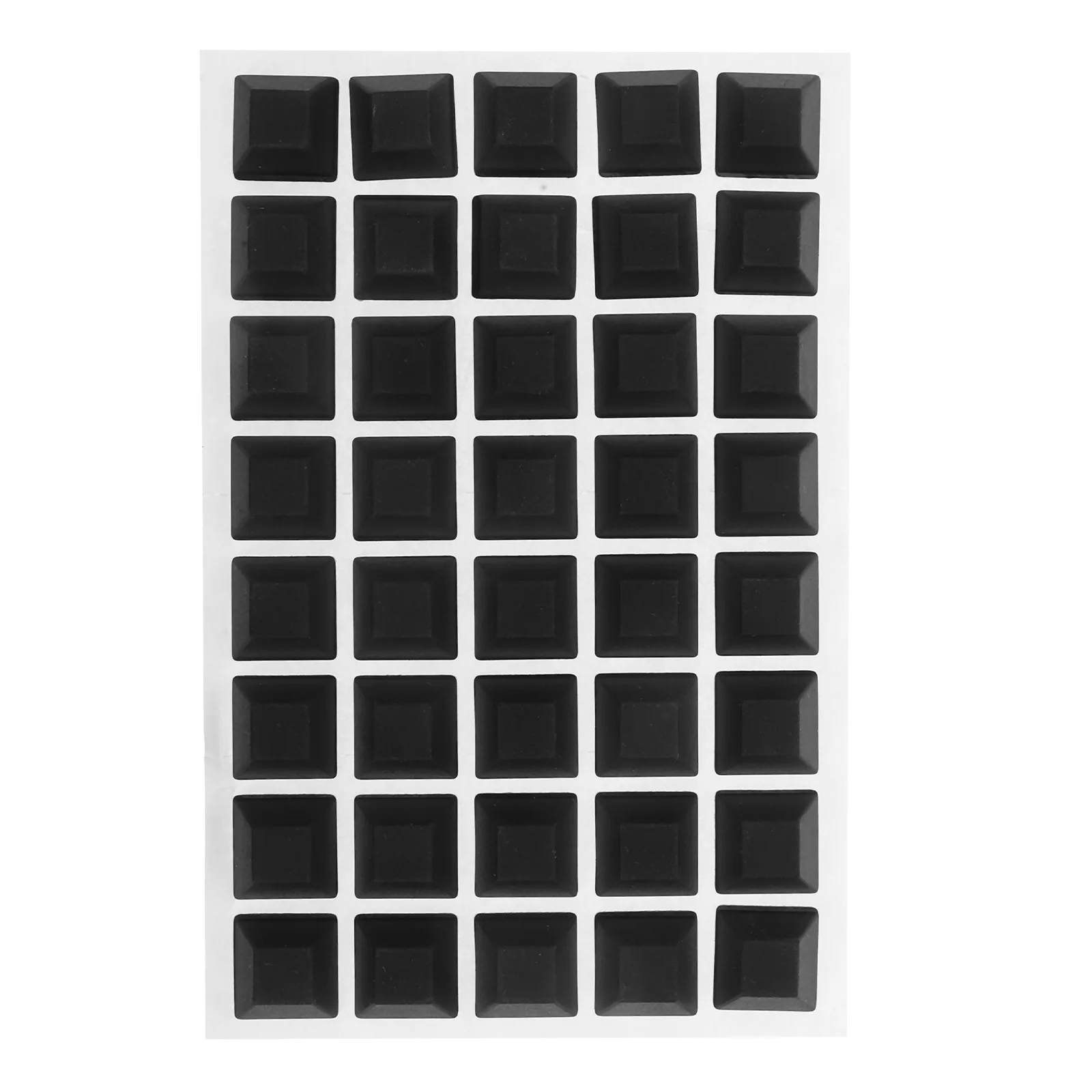 

1 Sheet Rubber Bumper Self Adhesive Cabinet Pad Floor Protector Noise Minimal Furniture Feet Adhesive Rubber Feet