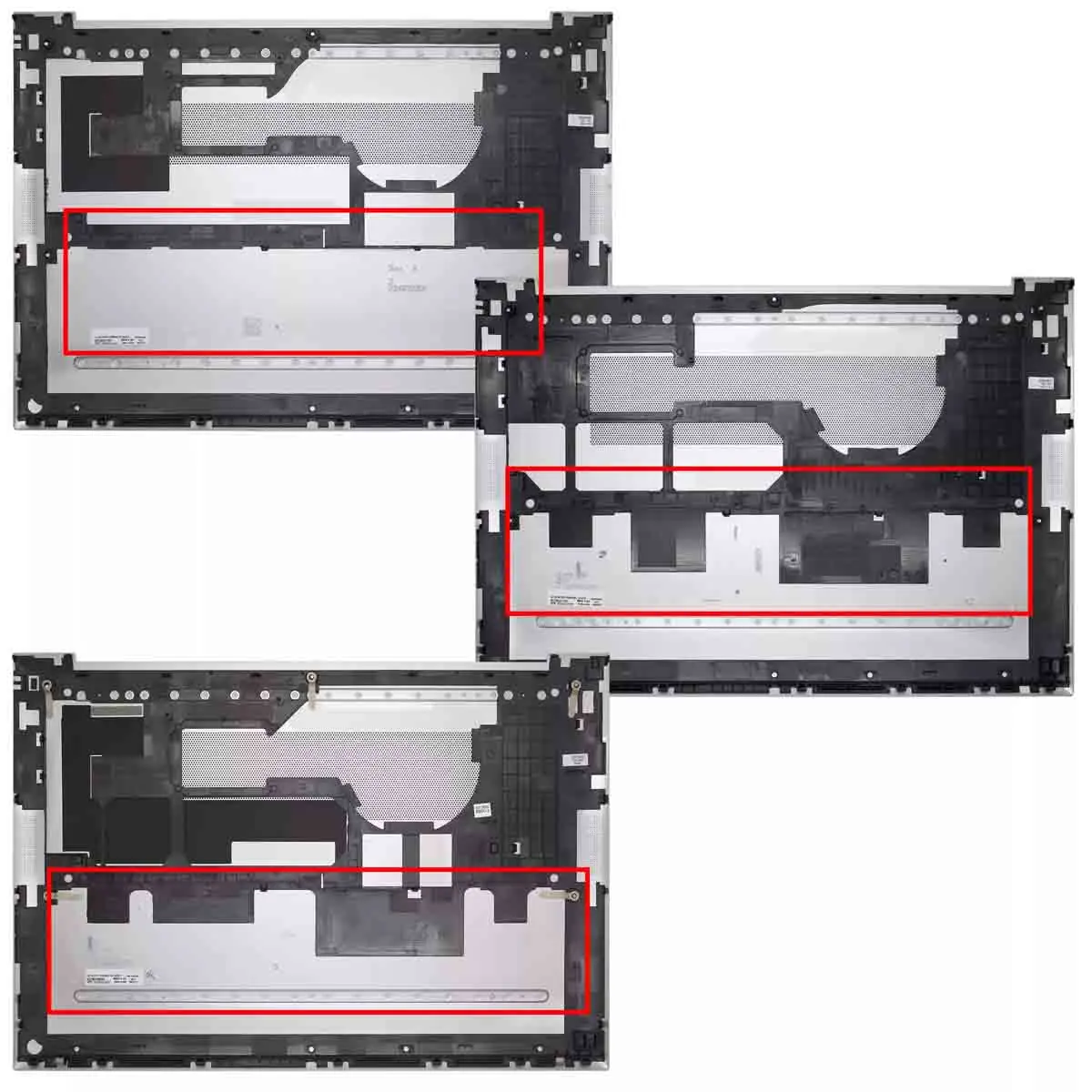 New Lor HP ZBook Firefly 16 G9 G10 Laptop Cover Bottom Case With Rubber Foot Pad Hingescover Grey D Shell 6070B2217301