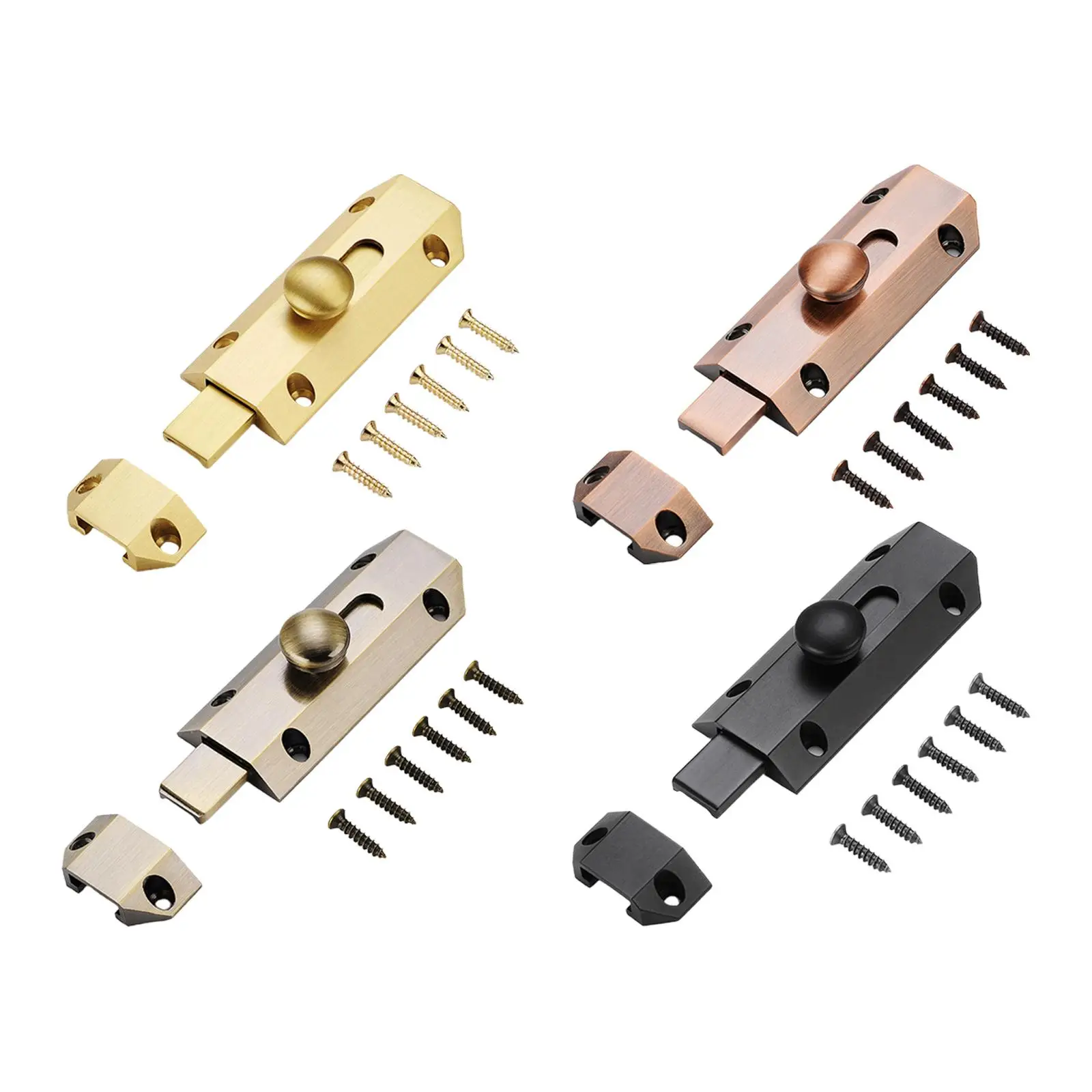 Security Sliding Door Hardware Multifunctional Waterproof Convenient Heavy Duty