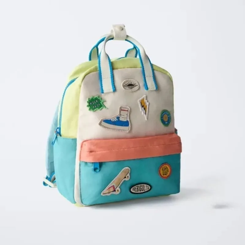 New Fashion Popular Cartoon Pattern Men and Women Backpacks Large Capacity Student Casual Schoolbags Outdoor Travel Backpacks