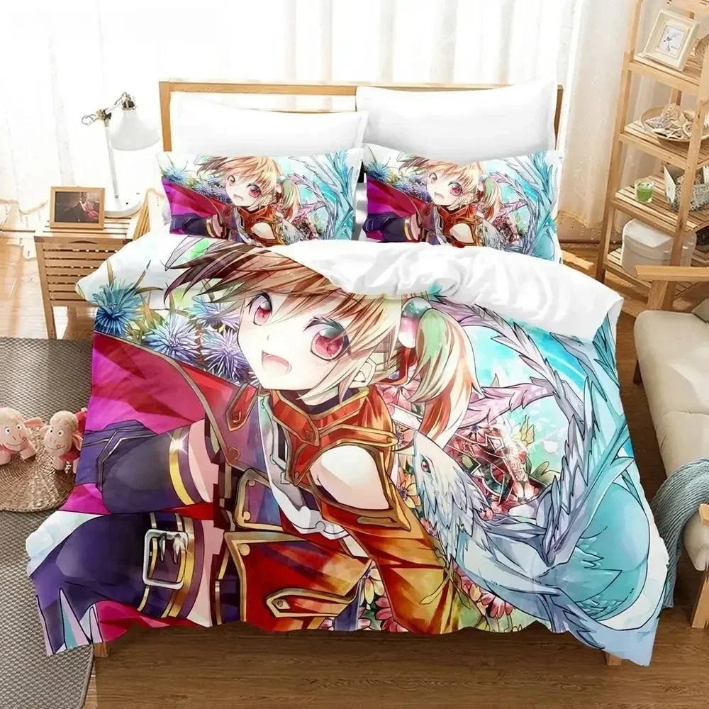 

Anime Sword Art Online Bedding Sets Home Textile Pillow Case 3D Bed Linen Duvet Covers Kids Gift Bed Set Home Textiles Bedding