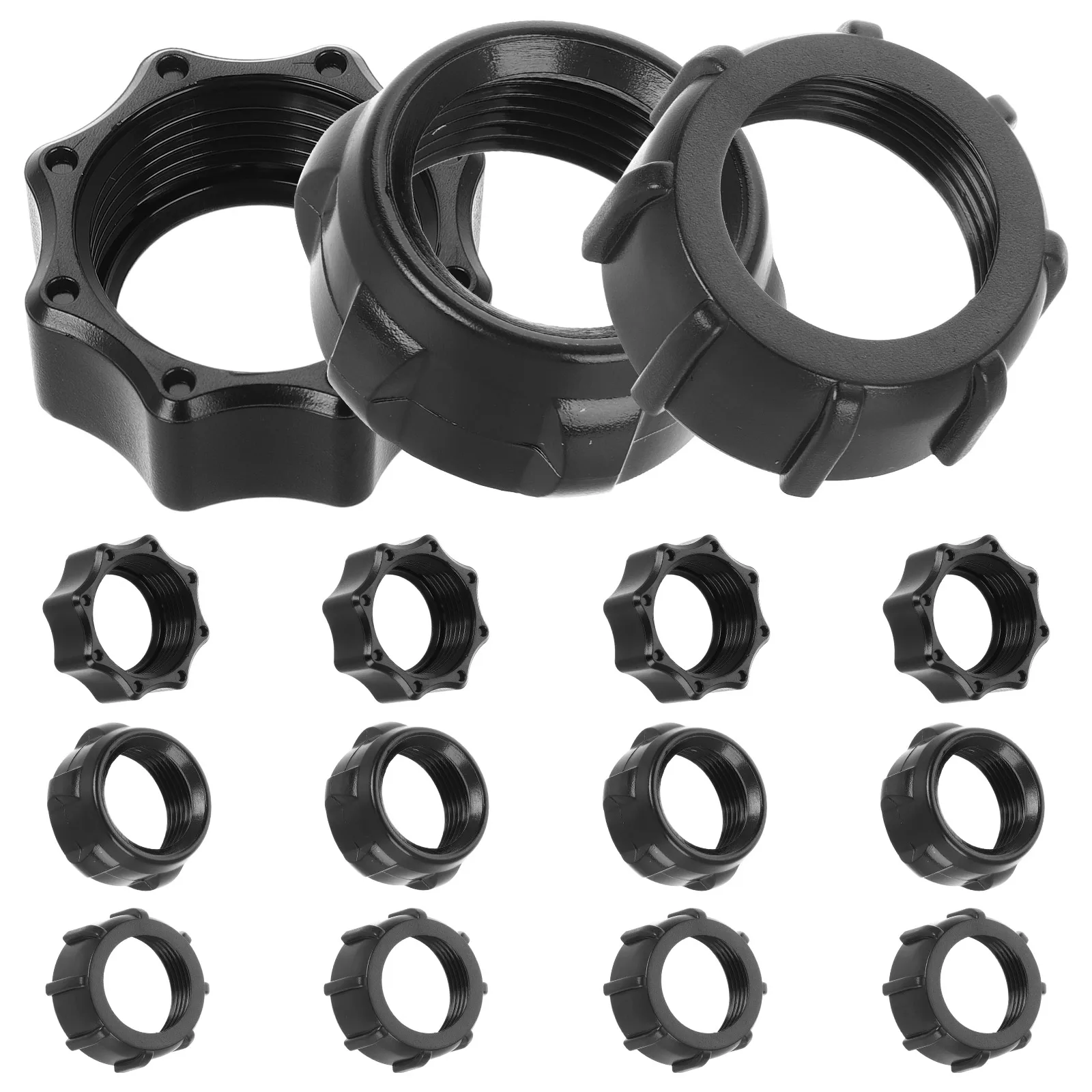 

15Pcs Car Mount Screw-on Bracket Ball-Joint Fixed Adapter Ring Durable Easy Install Portable Universal Phone Accessory