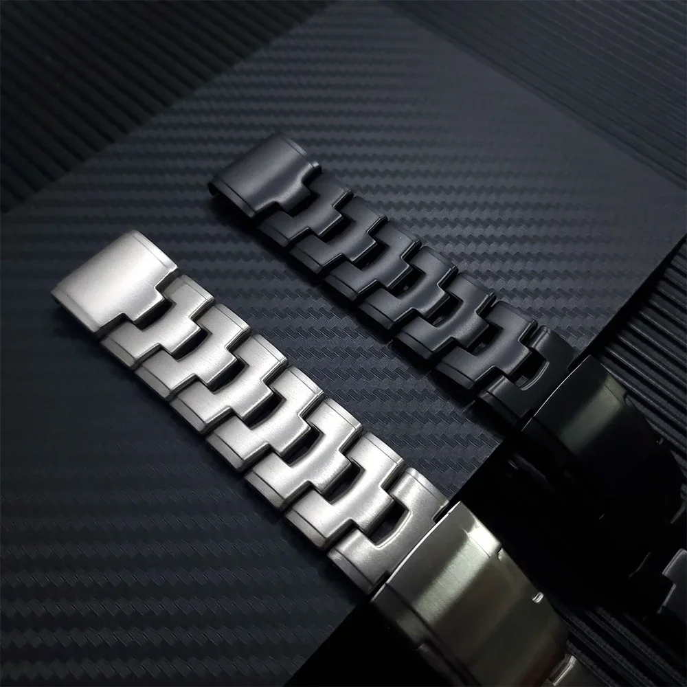 1PCS Watch Strap for Garmin Instinct 3 2X/Fenix 8 E 7 7X Pro QuickFit Titanium Metal Bracelet 22mm 26mm for Garmin Tactix 8 Band