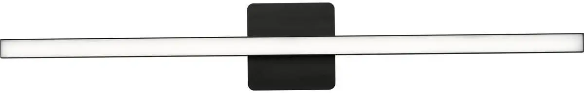 Arrêt de l'éclairage P300405-31M-Cs Phase 4 Collection 32 In. Grand linéaire LED intégré noir moderne, 256, 3Ct intégré