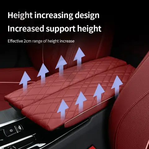 BMW G30 G38 G32 6GT G20 G11 G12 G01 G02 G05 G06 G07 X3 X4 X5 X6 LHD용 차량 센터 암레스트 박스 패드 커버 자동차 내부 액세서리