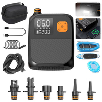 SUP Wireless Air Pump 8000mAh Touch Screen Portable Electric Tire Inflator Dual-Stage For Kayaks Wind Wings SUPs Air Compressor