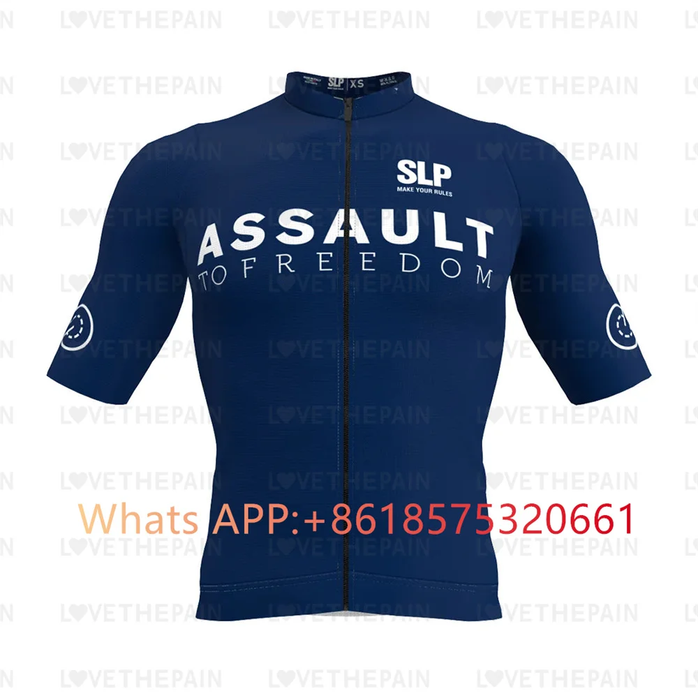 SLOPLINE Men Downhill Jerseys Summer MTB Bike Shirts Offroad cycling Jersey Tops Sportwear SLP Cycling Clothing Bike Clothes