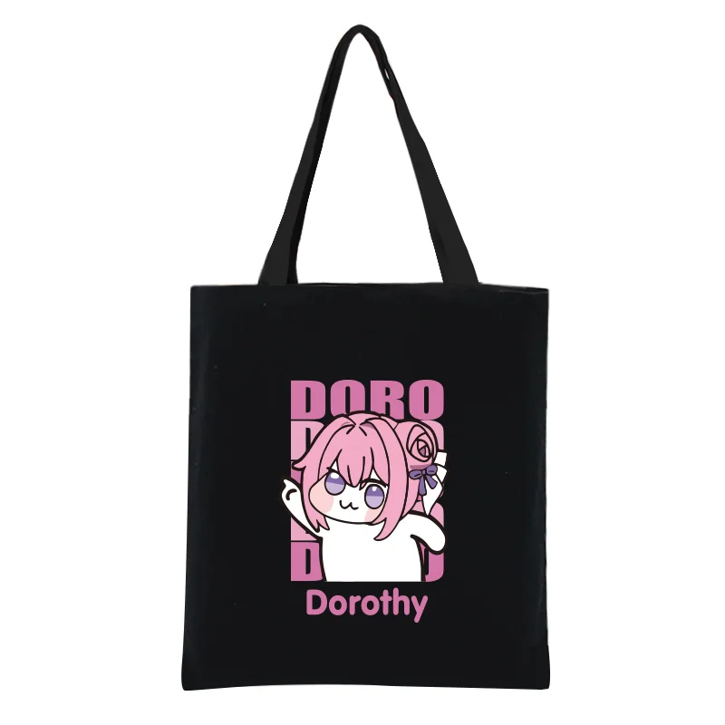 Spiel GÖTTIN DES SIEGES: NIKKE Doro Umhängetasche Sexy Dorothy Männer Frauen Leinwand Handtasche Cosplay Cartoon Student Tägliche Aufbewahrungstasche