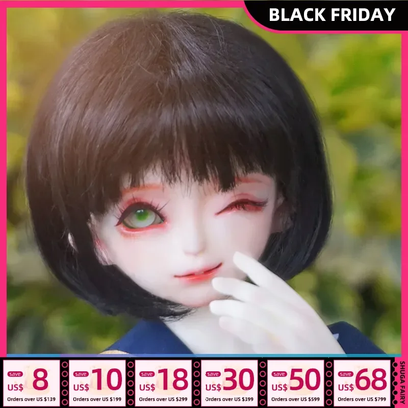 Shuga Fairy 1/4 Ritsu Doll BJD professional makeup Toys for Girls High Fashion Surprise Gifts dolls