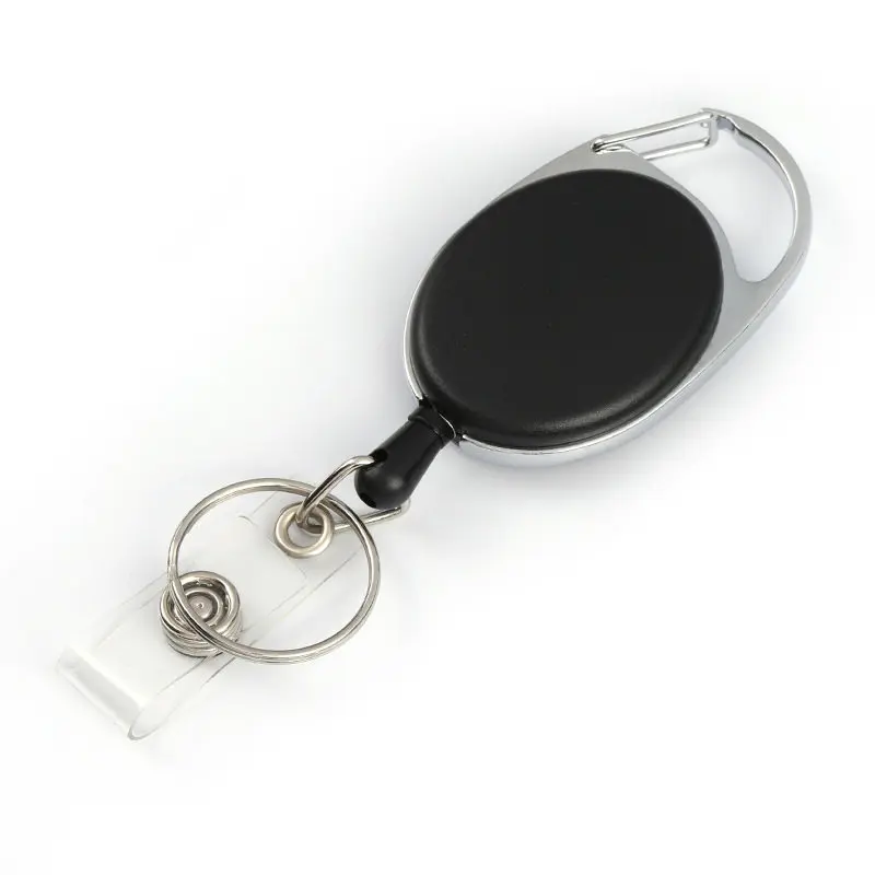 

Набор из 10 прозрачных держателей для удостоверений личности с выдвижной катушкой, овальная рамка из цинкового сплава, матовая поверхность, брелок и карабин для контроля доступа