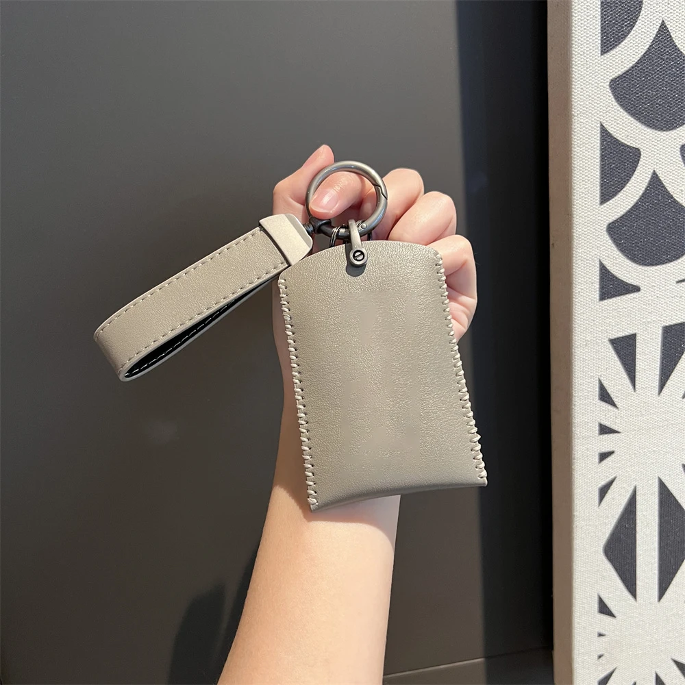 

New Leather Car NFC Key Case Shell Cover Fob For Tesla Model 3 Model S Model X Model Y Keyless Protector Holder Auto Accessories