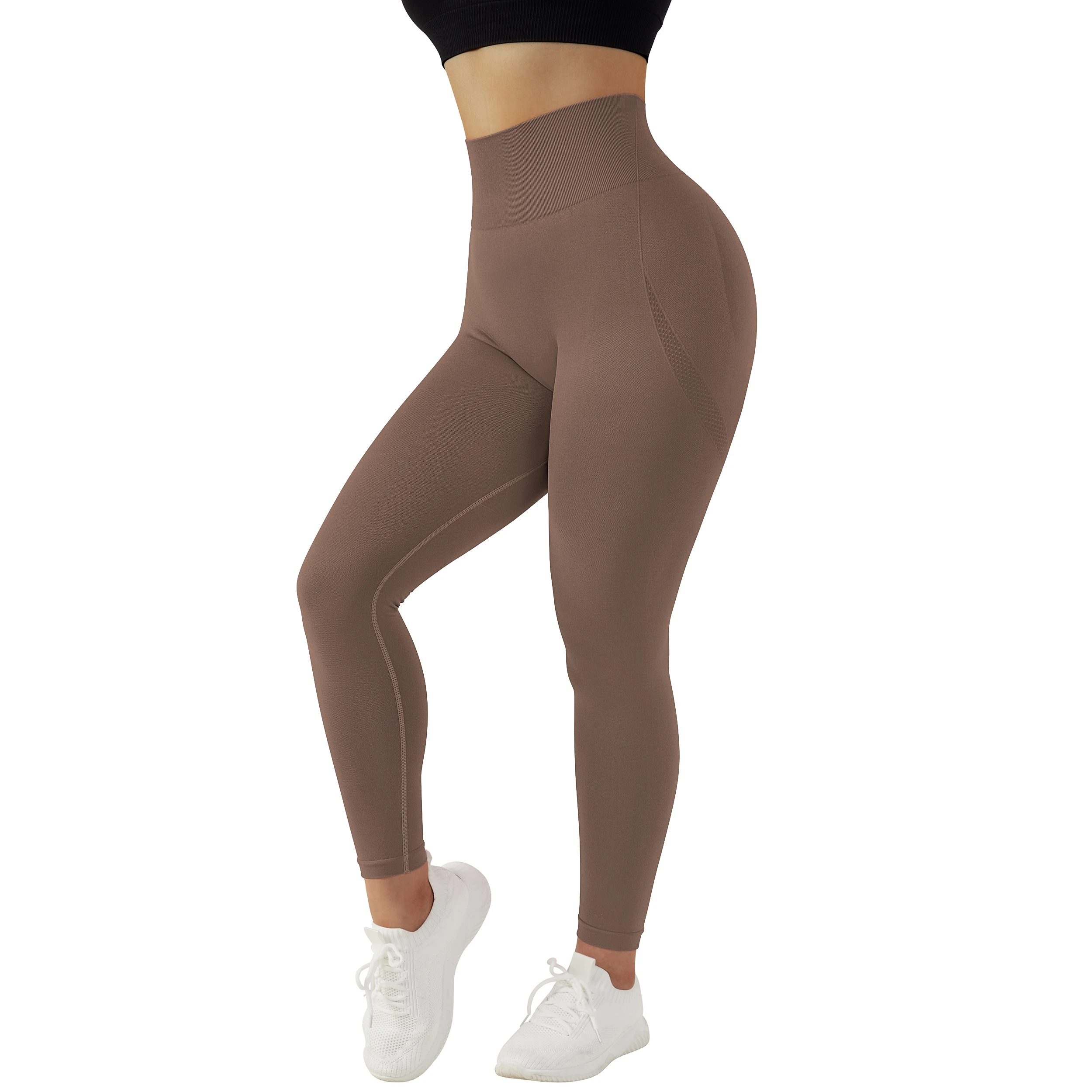 Leggings da palestra senza cuciture pantaloni da Yoga da donna Sexy vita alta bottino sollevamento Leggings sportivi abbigliamento donna Fitness