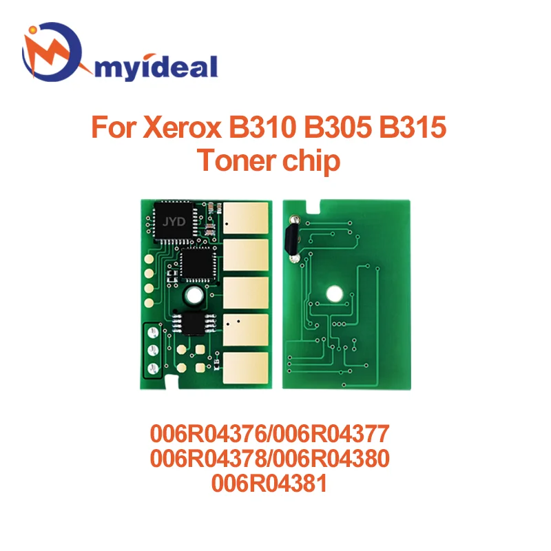 B310 B305 B315 Circuito Integrato del Toner 006R04376 006R04377 006R04378 006R04380 006R04381 013R00690 Per Xerox B310 Tamburo Della Stampante Chip di Ripristino