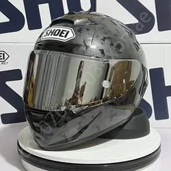 SHOEI X-Spirit III 모조 탄소 섬유 X-포틴 X-14 풀 페이스 헬멧, 레드 앤트 스포츠 레이싱 오토바이 헬멧