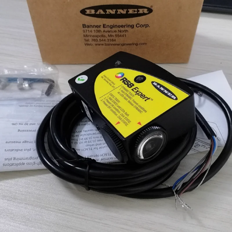 R58Expert BANNER color sensor R58ECRGB1 R58ECRGB2 R58ECRGB1Q R58ECRGB2Q