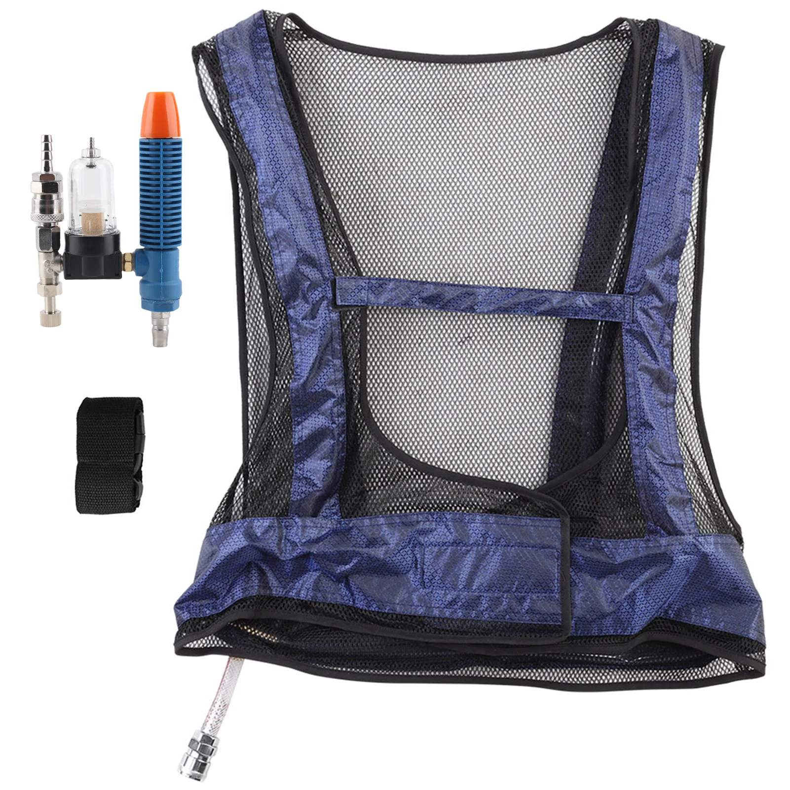 

Welding Steel Air Compressed Cooling Vest Air Conditioner Waistcoat Air Compressed Cooling Vest Welding Steel Cooling Vest