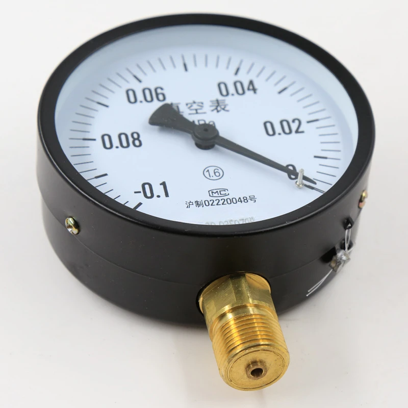 Ordinary water pressure gauge, barometer, steam pressure gauge 1.6 2.5MPa boiler gauge