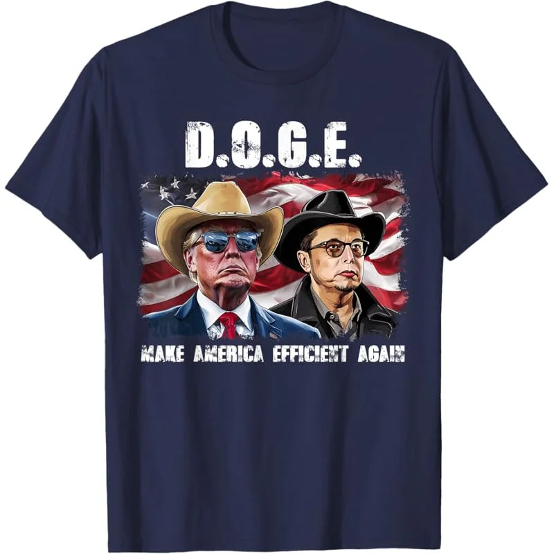 Trump 2024 DOGE D.O.G.E. Make America Efficient Again T-Shirt