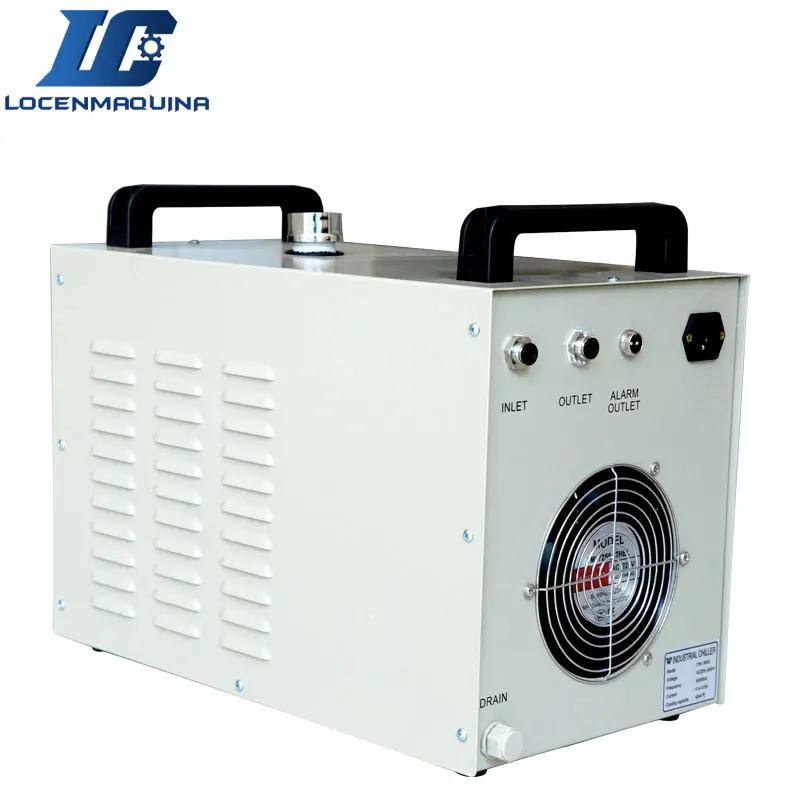 Laser Engraving Machine Industry Water Cooller 60/80W CO2 Laser Tube Water Chiller CW3000 CNC Spindle Cooler