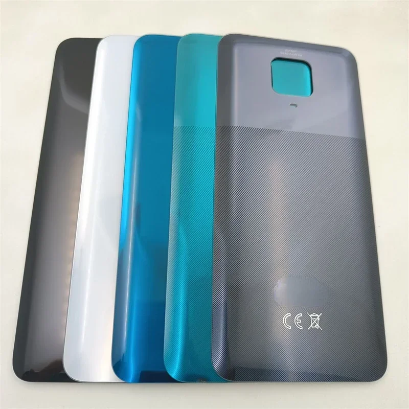 

For Redmi Note 9S (64MP)/Note 9 Pro backshell Cover Rear Housing Door Glass Panel Case Replace