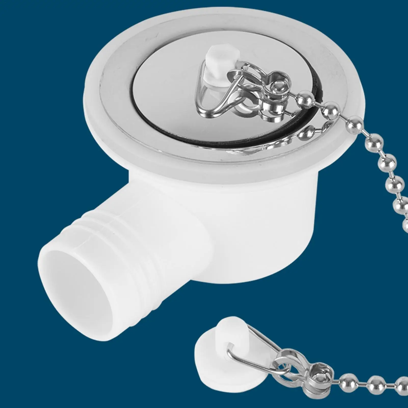 

Sink Drain Strainer Stainless Steel Replacement Sink Waste Drain Plug For Motorhome RV Boat Kitchen Bathroom Outdoor Camping