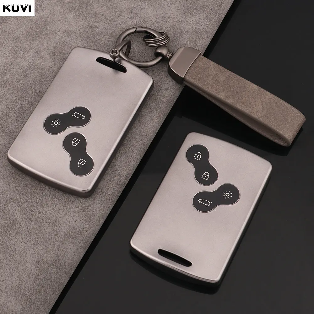 New Soft TPU Car Key Case Cover Shell Fob for Renault Duster Captur Clio Logan Megane Koleos Scenic Nema Fluence Zoe Auto Parts